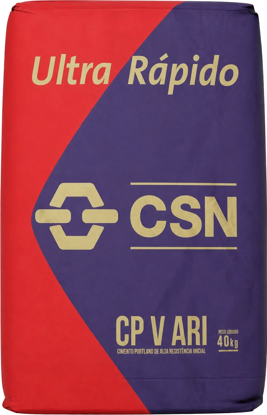 Saco de Cimento CSN CP V-ARI Ultra Rápido de 40 kg
