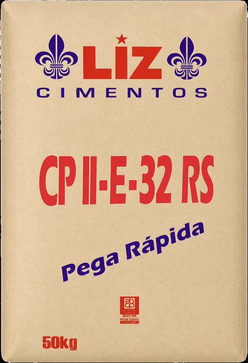 Saco de Cimento Liz CP II-E-32 RS de 50 kg