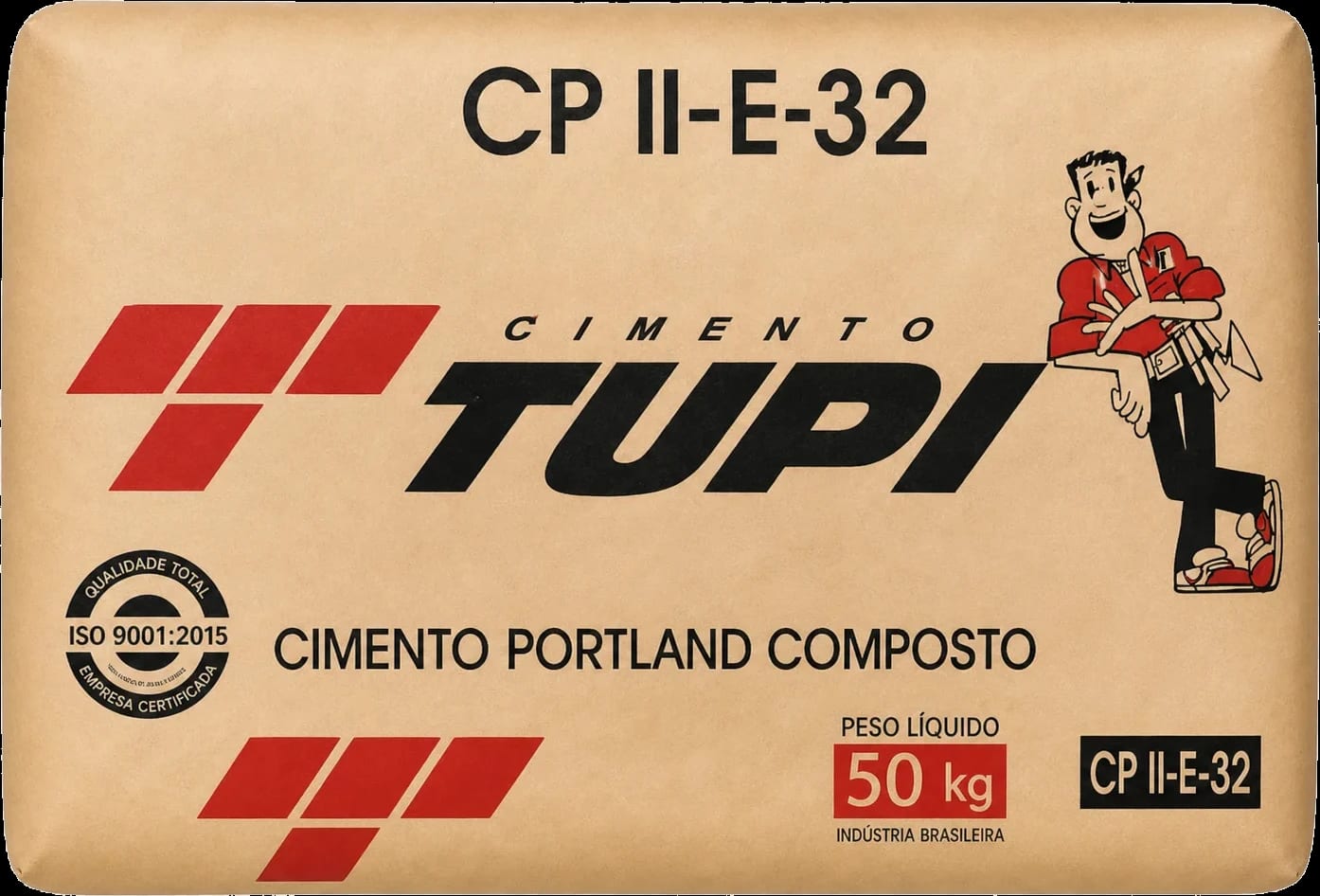 Saco de Cimento Tupi CP II-E-32 de 50 kg